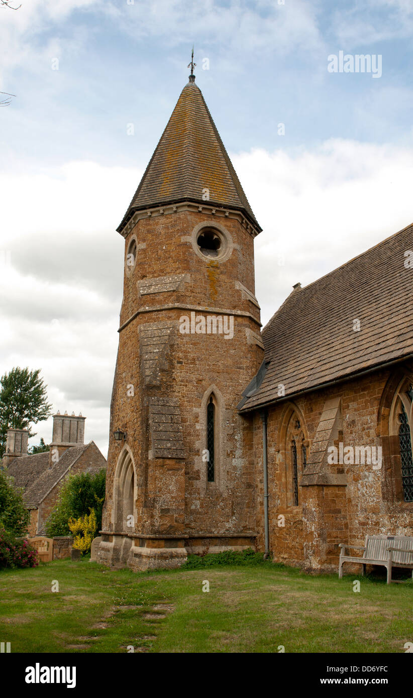 St. John`s Church, Barford St. John, Oxfordshire, England, UK Stock Photo